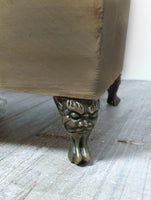 Lot de 4 pieds de lion pour pot, boîte, bronze