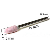 Lot de 10 têtes abrasives dures de meulage en pierre