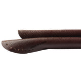 2 anses de sac a main marron foncé 38 cm