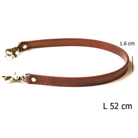 Anses sac a main à coudre 52 cm chocolate