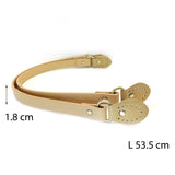 Paire Anse bandoulière a coudre 53,5 cm beige